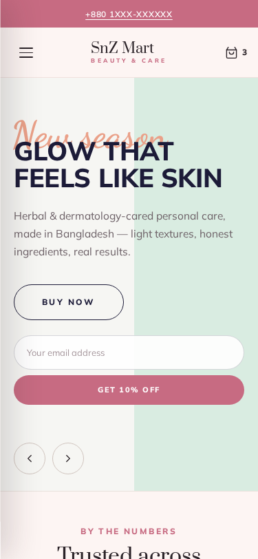 SnZ Mart — থিম প্রিভিউ